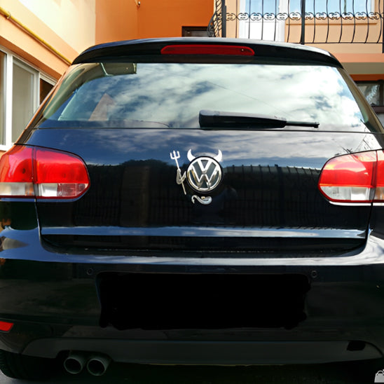 Autocollant pour voiture-Littledevil