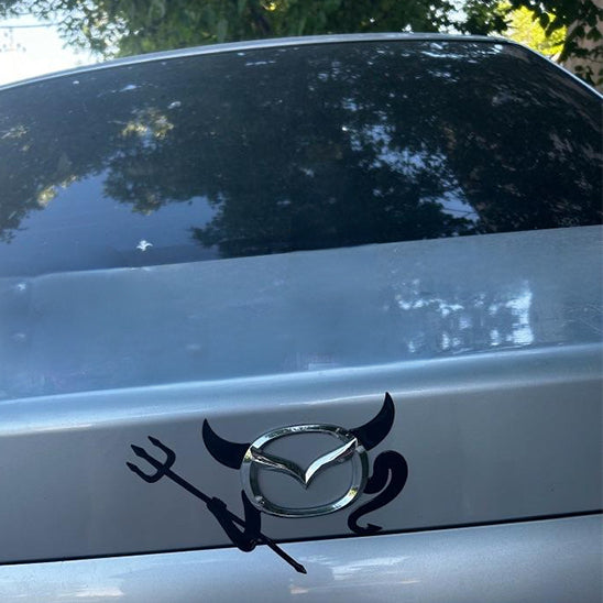 Autocollant pour voiture-Littledevil