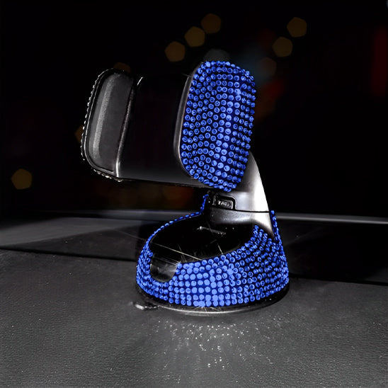 support-telephone-voiture-bleu