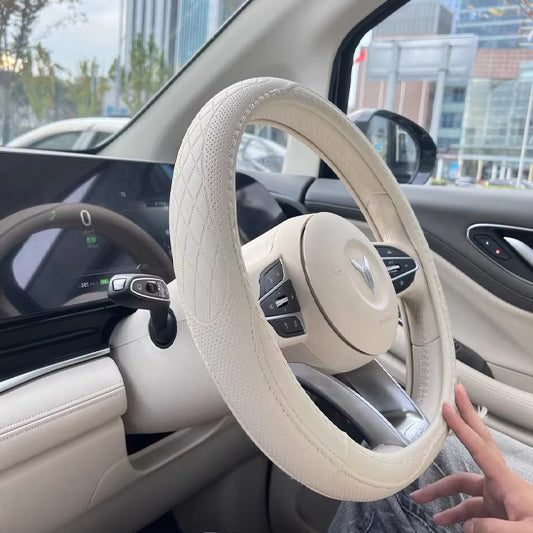 housse-pour-volant-voiture-beige