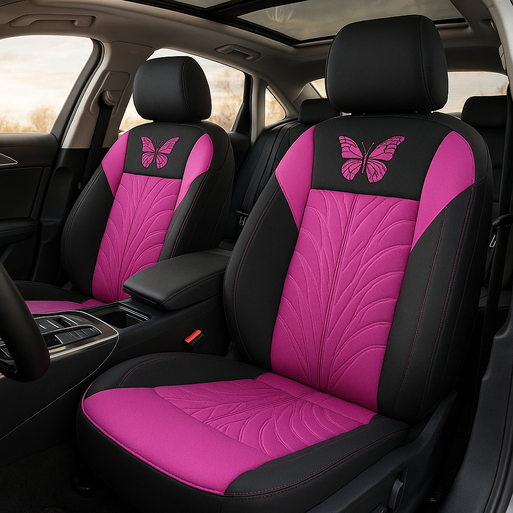 housse-siege-auto-rose