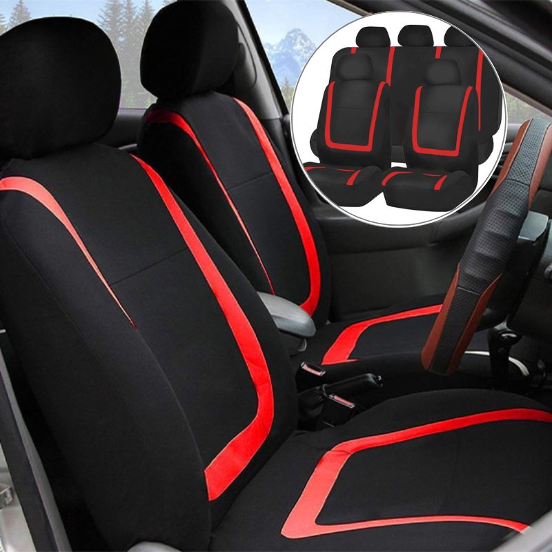 housse-siege-pour-voiture-rouge
